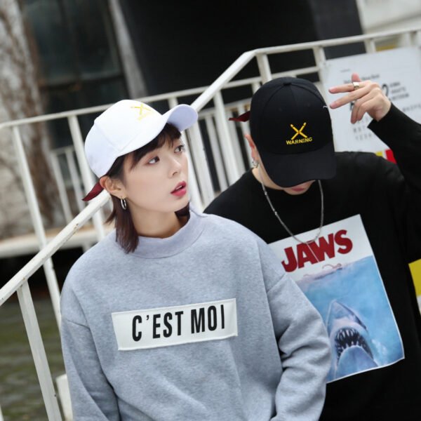 Embroidered Letter Baseball Cap Couple Outdoor Travel - Image 2