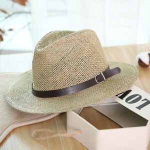 Sun Protection Woven Top Hat