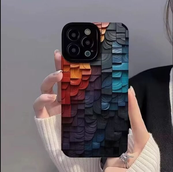 Black And White Leopard Print Phone Case 15 15PRO - Image 9