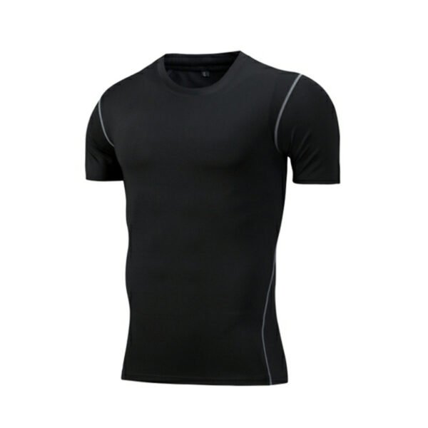 Sports Tights Quick-drying T-shirt Workout Clothes Men's Training Compressing Cloth - Image 2
