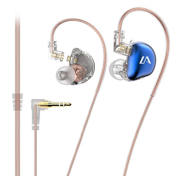Adjustable Wire Plug-in Ear-mounted Mobile Phone Game Music Wired Headset - Image 5