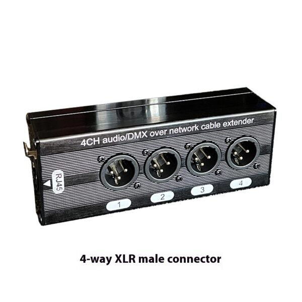 4-way Carnon Network Cable Four-channel DMX512 Network Signal Sprinkler Anti-interference Extension 300 M - Image 9