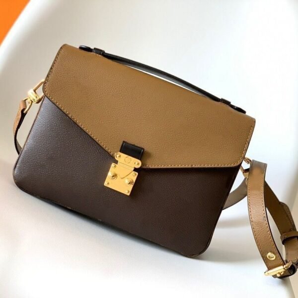 Women's Color Matching Messenger All-match Shoulder L Square Bag - Image 3