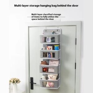 Clothing Hanging Storage Bag Behind The Door