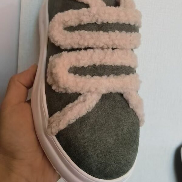Waterproof Cotton Slippers Anti-slip Heel Women's Home - Image 2