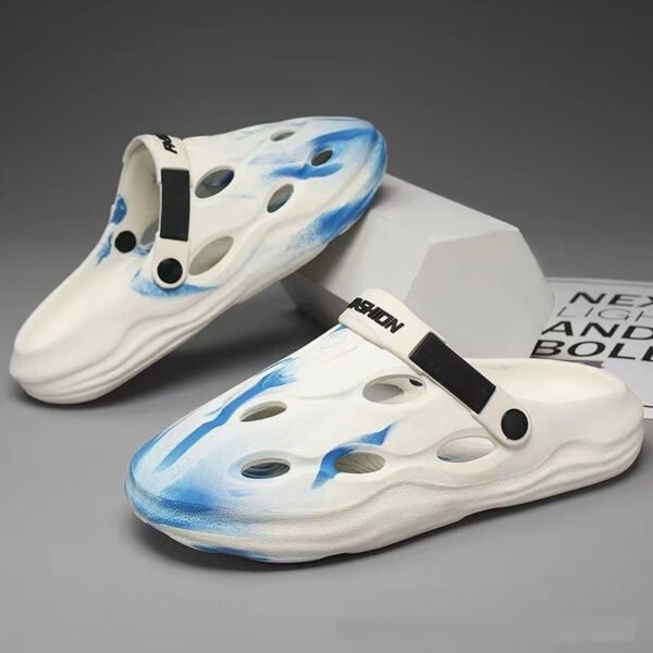 Hole Shoes EVA Non-slip Breathable Fashion Camouflage Summer Slippers - Image 3