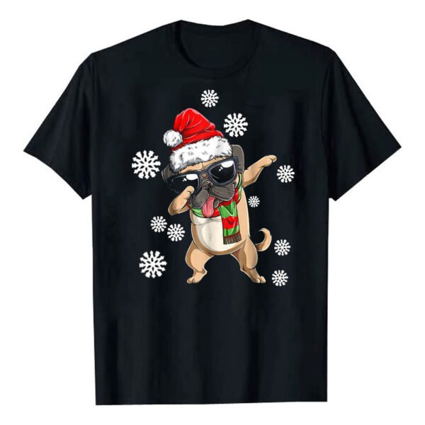 Christmas Printed Men's And Women's T-shirts - Image 10