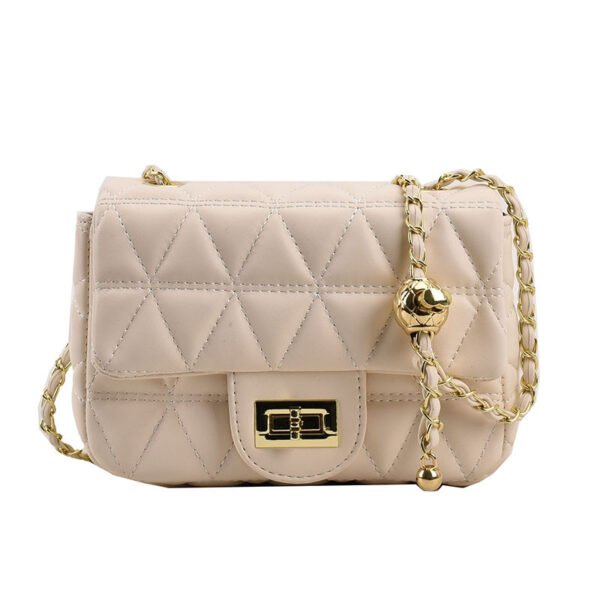 High-grade Diamond Pattern Chain Bag Women's Simple All-match - Image 5