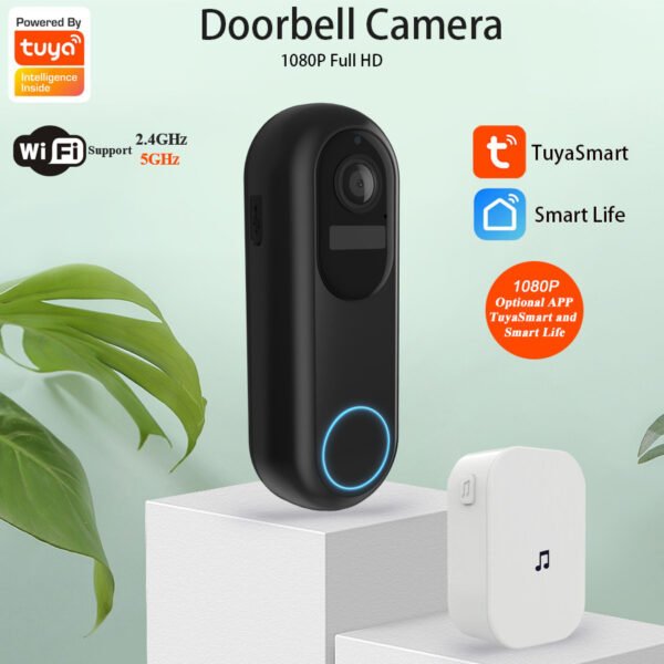 Smart Visual Doorbell Monitoring Intercom Low Power Camera - Image 6
