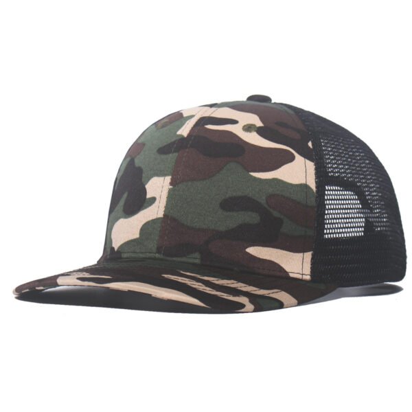 Baseball Slightly Curved Wide Brim Breathable Peaked Cap - Image 10