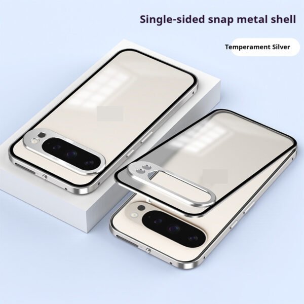 Spring Fastener Metal Frame Protective Phone Case - Image 6
