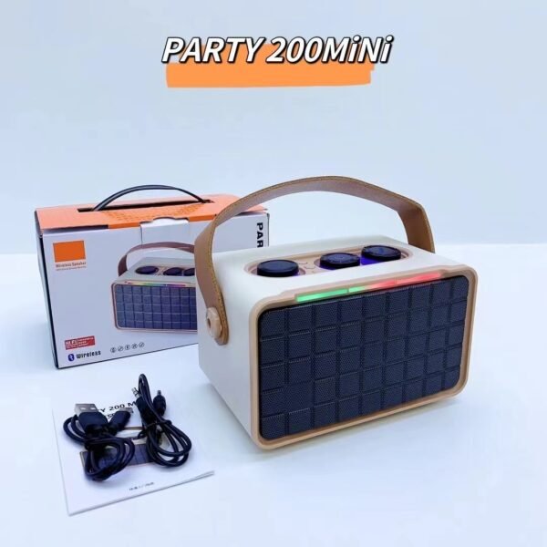 Outdoor Bluetooth Speaker RGB Dual Speaker Portable - Image 6