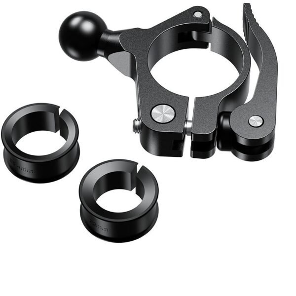Aluminum Alloy Motorcycle Phone Bracket with Ball Head - Image 2