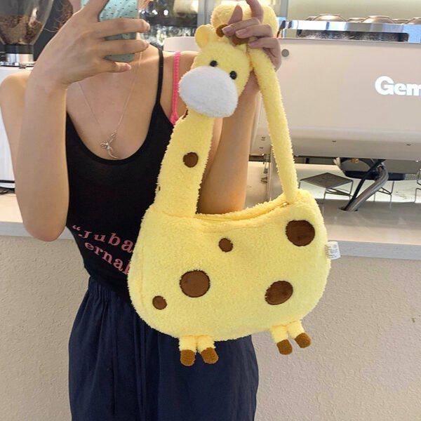Cute Giraffe Crossbody Bag Female - Image 3