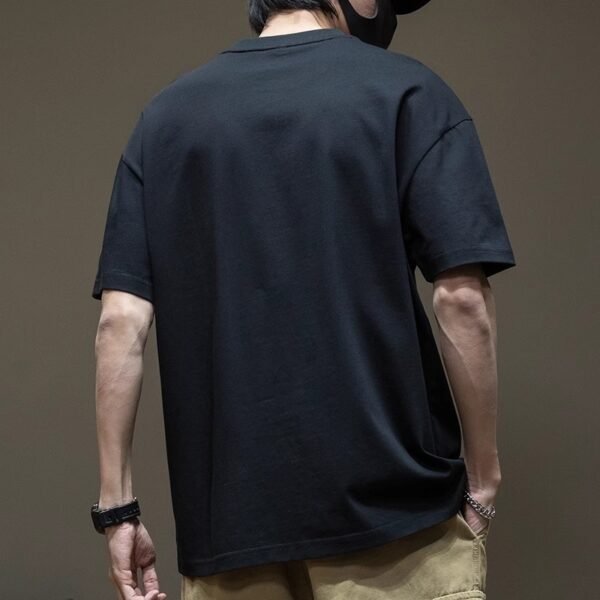 Summer Fat Crew Neck Short Sleeve T-shirt Loose Three-dimensional - Image 3