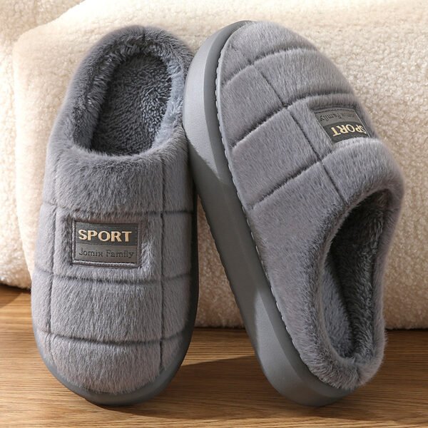 Men's Cotton Slippers Winter Household - Image 4