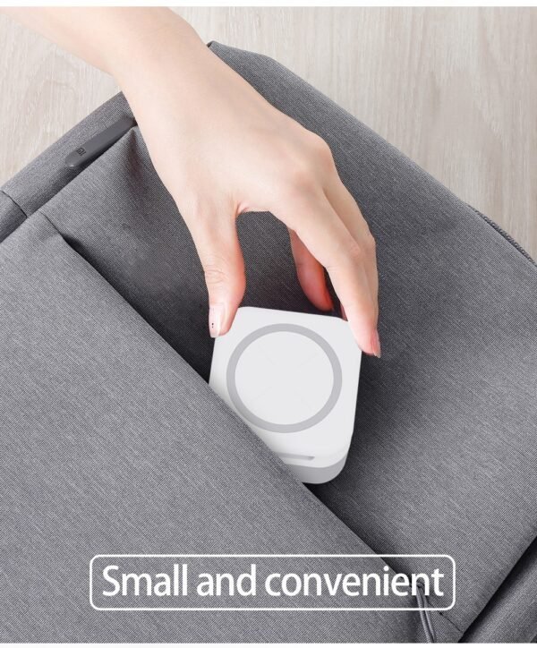 3-in-1 Wireless Charger Hidden Removable Panel Storage - Image 5