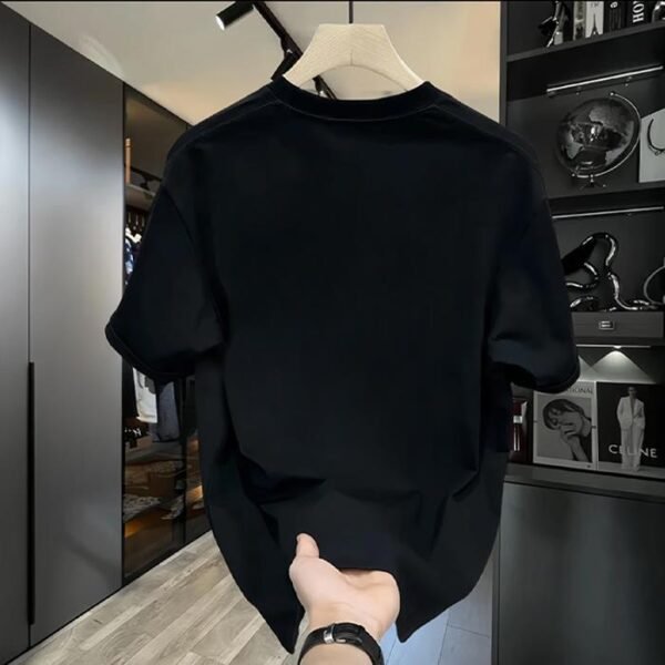 Men's Cotton Printed Short-sleeved T-shirt - Image 4