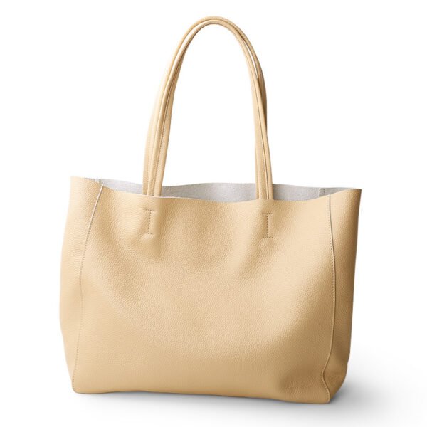 New Large Capacity Women's Fashion Simple Leather Shoulder Bag - Image 8