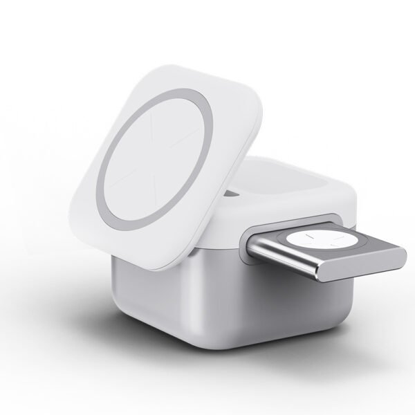 3-in-1 Wireless Charger Hidden Removable Panel Storage - Image 4