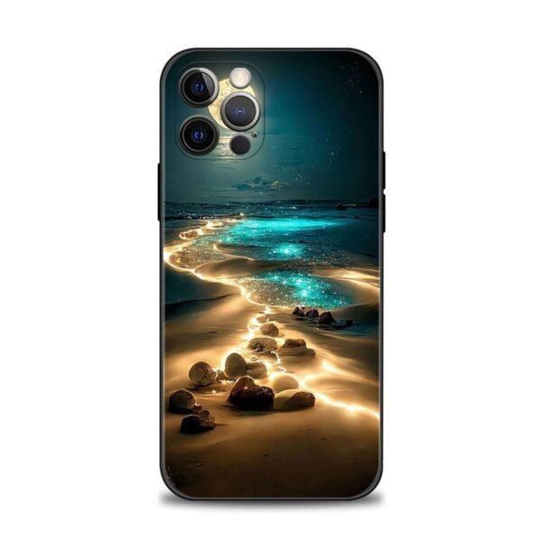 Back Cover Painted Drop-resistant Beach Phone Case - Image 2