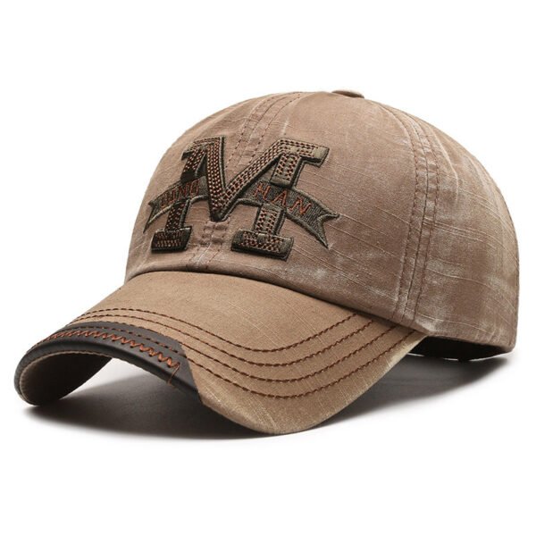 American Washed Denim Baseball Cap Couple Spring And Autumn - Image 5