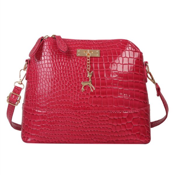 Women's Fashion Casual Large Capacity Solid Color Crossbody Bag - Image 3