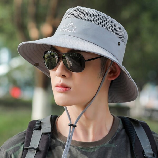 Spring And Summer Hat Outdoor Mountaineering Sun Hat Folding - Image 8