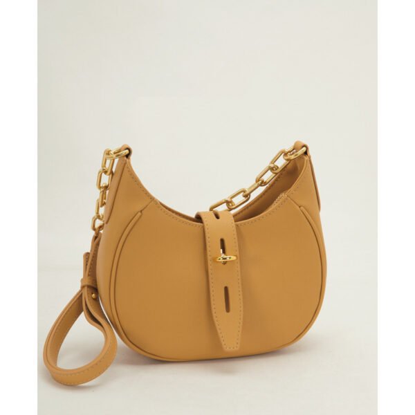 Western Style Leather Light Luxury Saddle Bag - Image 8