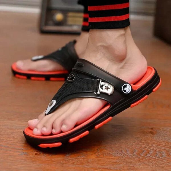 Slippers Men's Sandals Non-slip Sandals And Slippers - Image 5