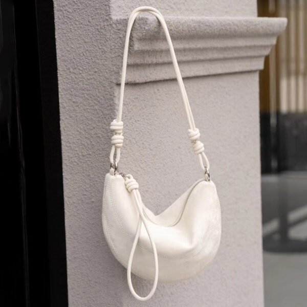 Summer Top Layer Cattlehide Leather Fashion Shoulder Messenger Bag - Image 7