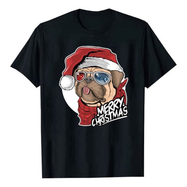 Christmas Printed Men's And Women's T-shirts - Image 4