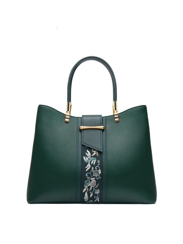Mother's Day High-end Leather High-quality Messenger Bag - Image 4