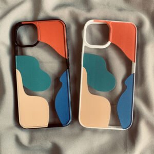 Color Block Geometry Case for iPhone 13