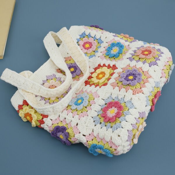 Sweet Hand-woven Women's Shoulder Bag - Image 4