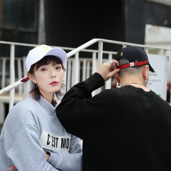 Embroidered Letter Baseball Cap Couple Outdoor Travel - Image 3