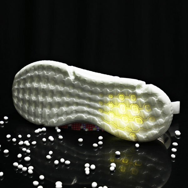 Breathable Flying Woven Sneakers Popcorn Running Shoes Men - Image 4