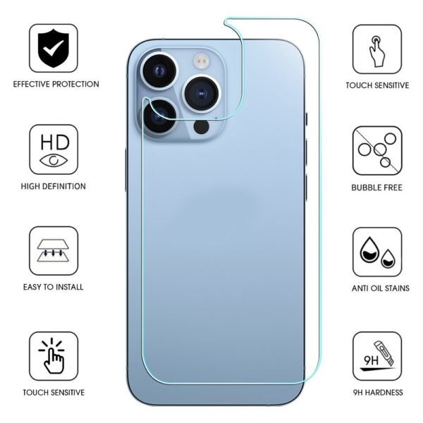 Tempered Back Glass For Mobile Phone - Image 3