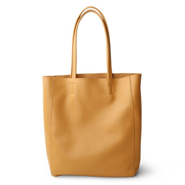 New Large Capacity Women's Fashion Simple Leather Shoulder Bag - Image 7