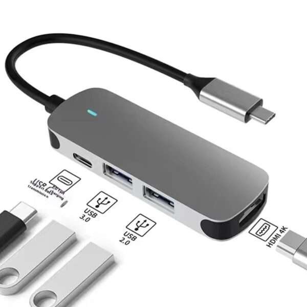 Type-c 7-in-1 Expansion Dock HDMI Projection Screen Usb Hub30 Multi-function Cable Seperater - Image 7