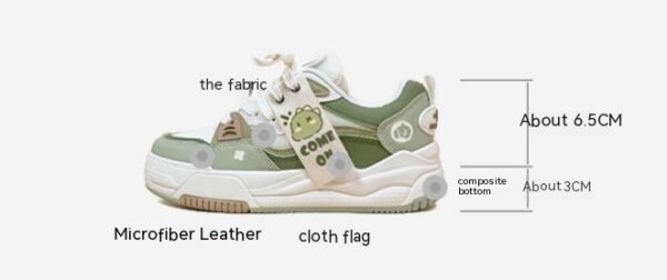 Hong Kong Style Platform Dad Shoes Female Niche Sports Leisure - Image 7