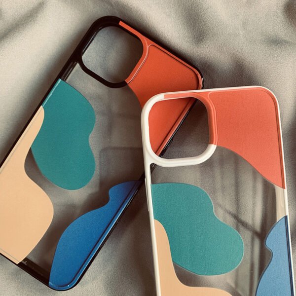 Color Block Geometry Case for iPhone 13 - Image 2