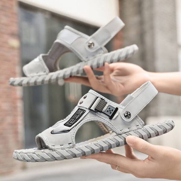 Casual Men's Outdoor Trendy Sandals Plus Size - Image 4