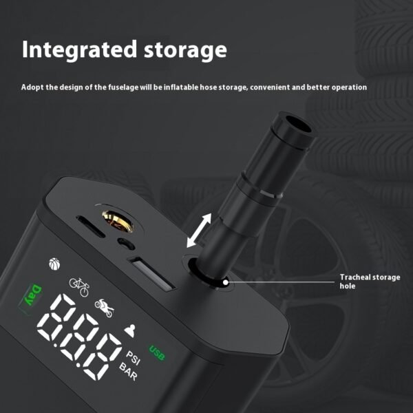Car Portable Wireless Air Intelligent Digital Display Tire Car - Image 2