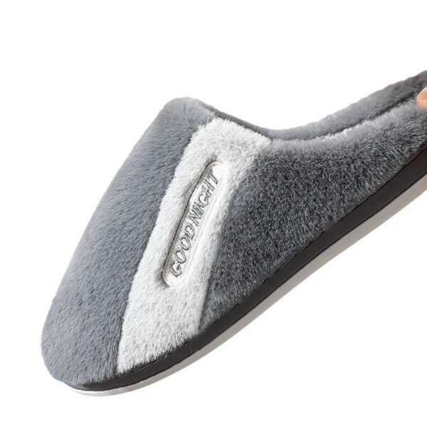 Men's Non-slip Warm Indoor Cotton Slippers Cotton Slippers - Image 5