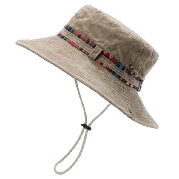 Cotton Fisherman Men's Outdoor Sun Hat - Image 4