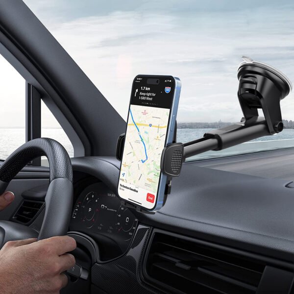 Car Mobile Phone Bracket Suction Universal Navigation Fixed Support Frame - Image 3