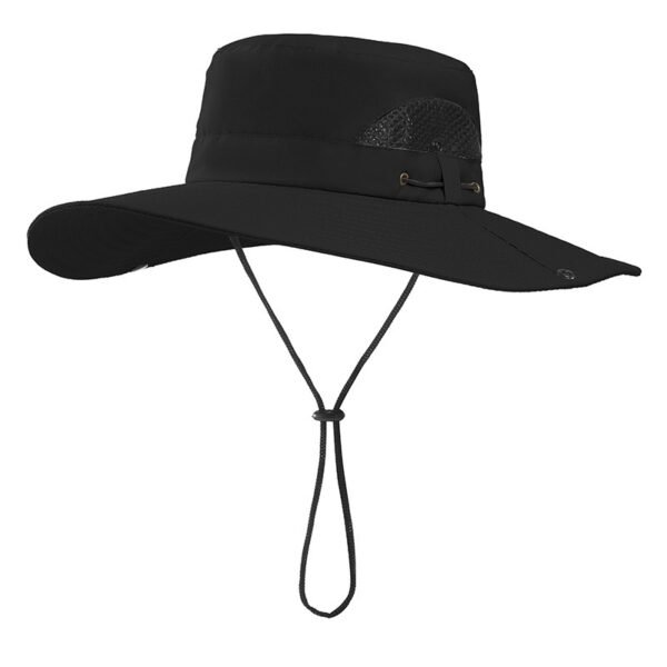 Embroidered Shade Men's Breathable Outdoor Hiking Hat - Image 3