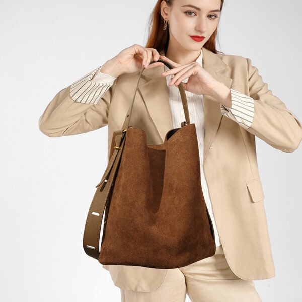 AutumnWinter Bags Women's Fashion Matte Leather Shoulder Underarm Bag - Image 2