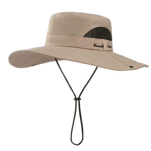 Embroidered Shade Men's Breathable Outdoor Hiking Hat - Image 2